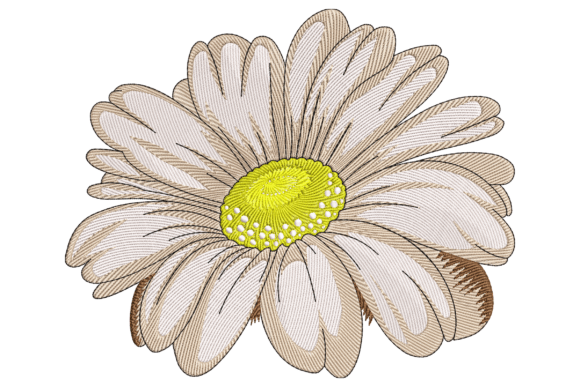 Chamomile Flower: A Craft Fair Embroidery Review