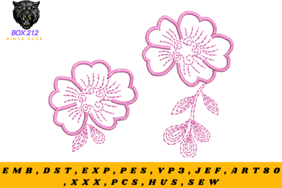Review: Beautiful Flower Embroidery Design for Sweatshirts