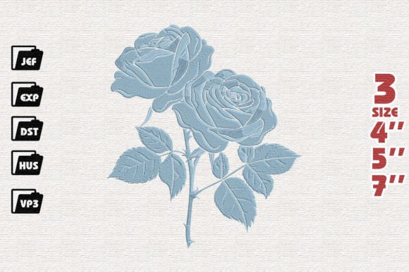 Review: Beautiful Flowers Embroidery for Sweatshirts