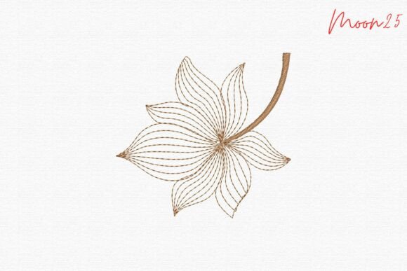 Review: Elegant Linework Floral Outline Stitch A