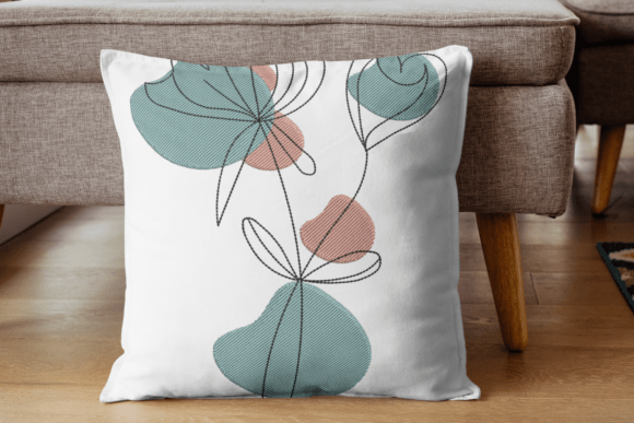 Review: Green Pink Blooms Embroidery File