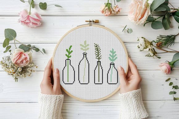 Review: Green Plants Cross Stitch Pattern PDF