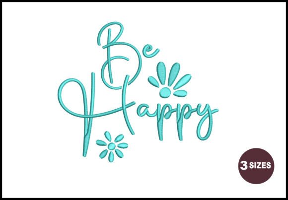 Reviewing Be Happy for Boutique Sweatshirt Embroidery