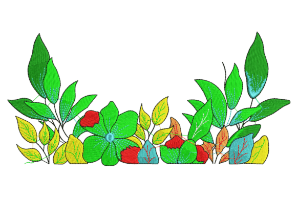 Reviewing Beautiful Flowers Embroidery Design