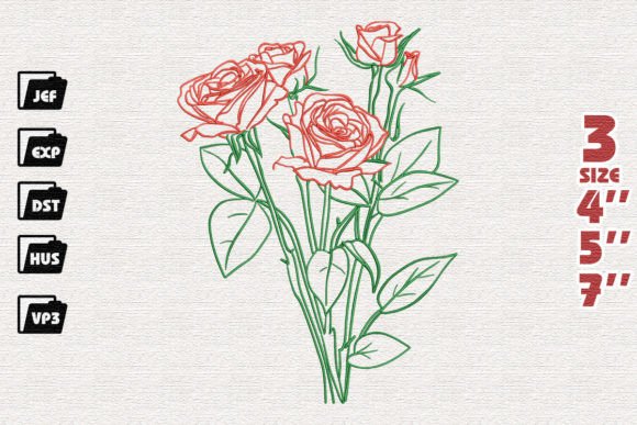 Roses Bouquet Embroidery: A Seller’s Review